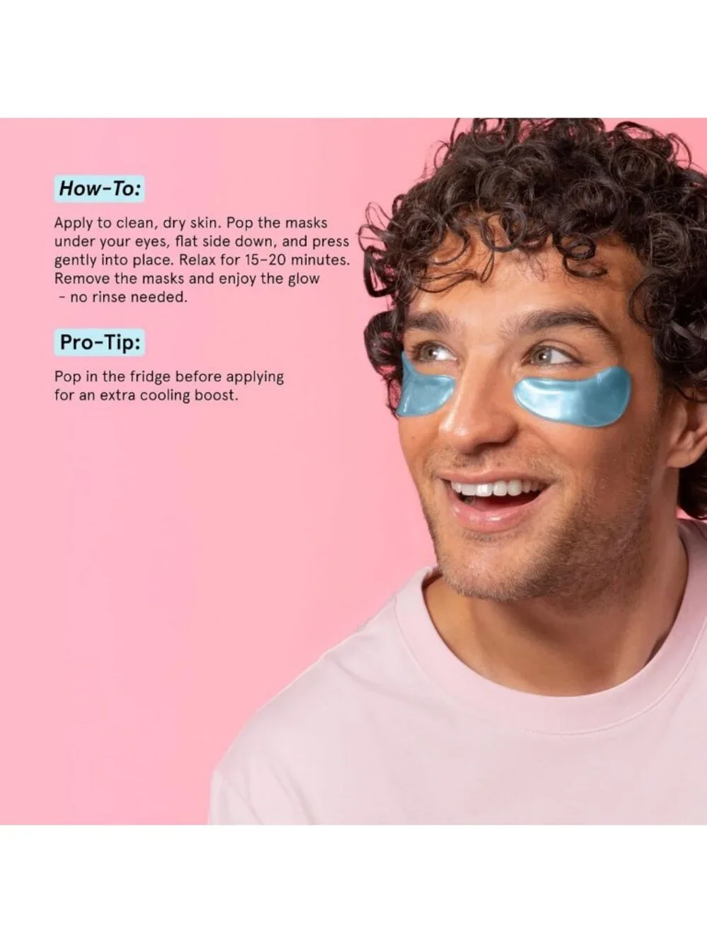 Hydrating Eye Patches for Puffy Eyes & Dark Circles - Award Winning Treatment